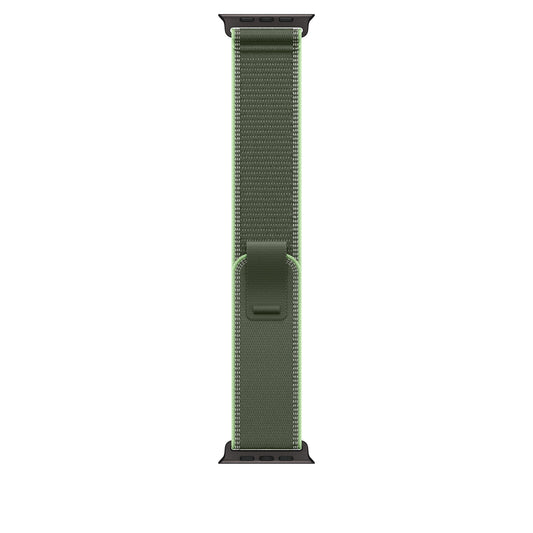 49mm Green/Neon Trail Loop - S/M - Black Titanium Finish
