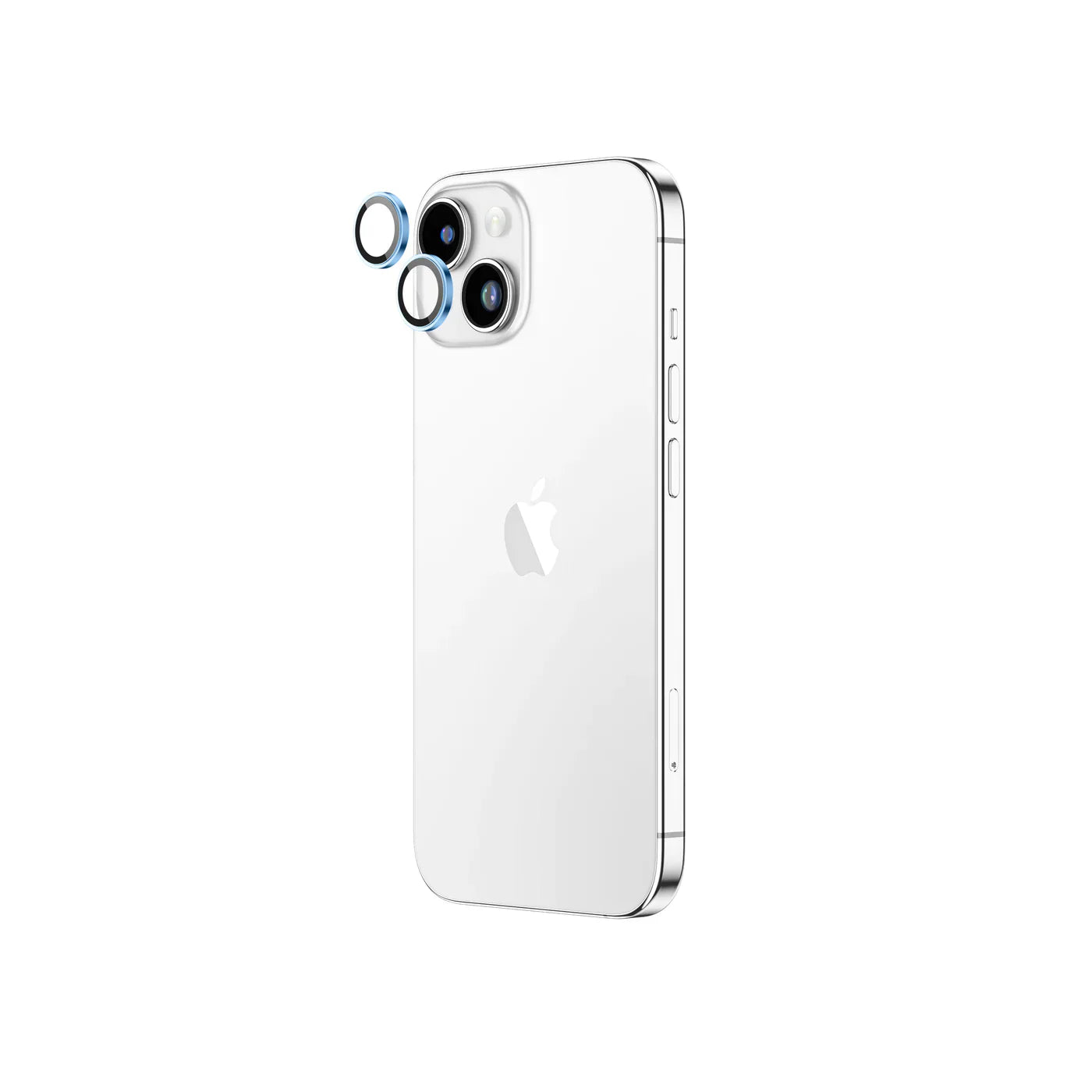Xspace Camera Lens Glass For iPhone 15/15 Plus Blue