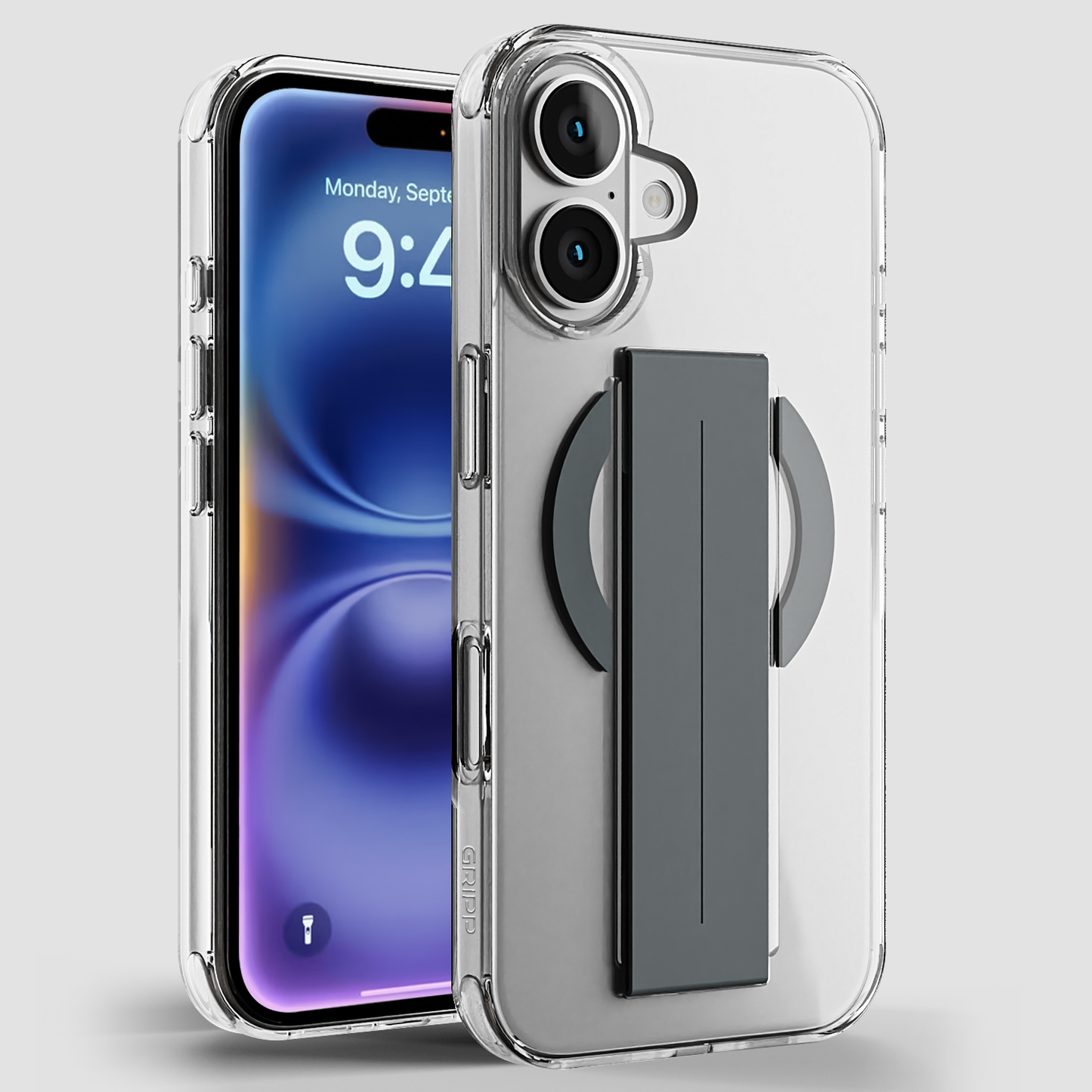 GRIPP HOLDIT MS CASE-iPh 16-GREY