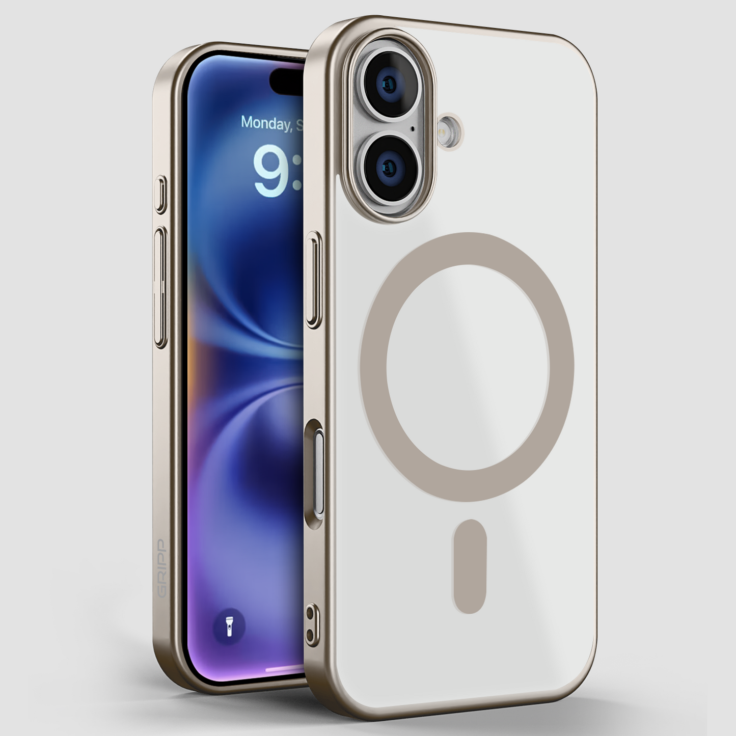 GRIPP GLACIER MS CASE-iPh 16PLUS-NL TITN