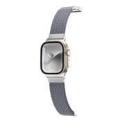 AmazingThing TITAN WEAVE II Braided Sport Band for Apple Watch 8/9 41mm - Grey