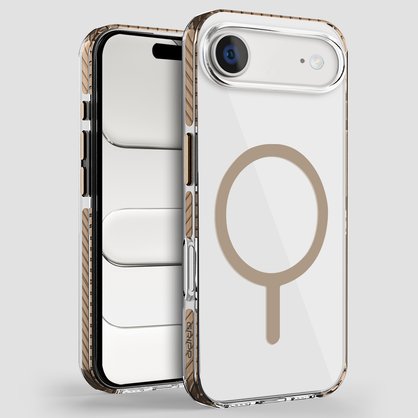 GRIPP RUBON MS CASE  IPH 17- CLAY