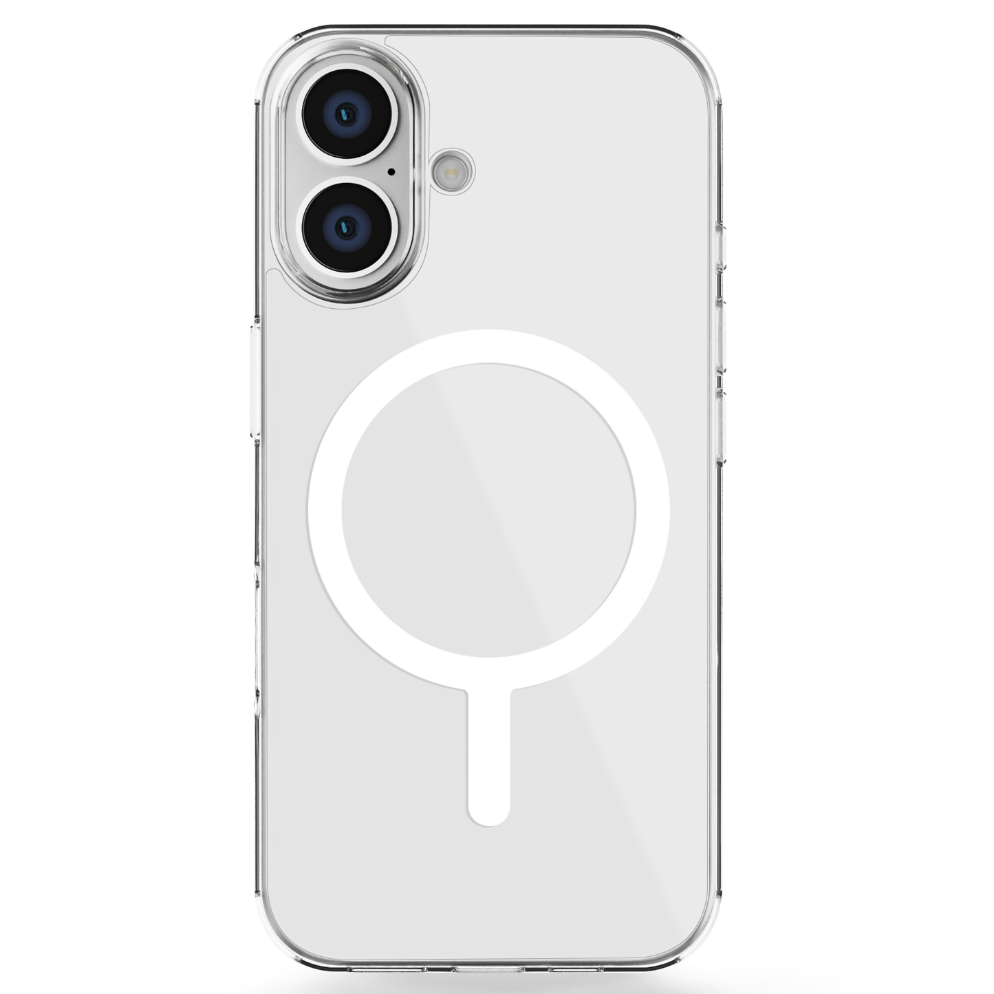 Gripp CLEAR MAGSAFE Case for Apple iPhone 17 (6.3") with White Ring - Clear