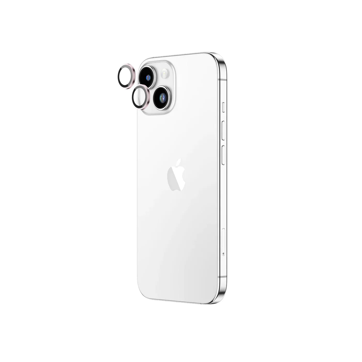 Xspace Camera Lens Glass For iPhone 15/15 Plus Pink
