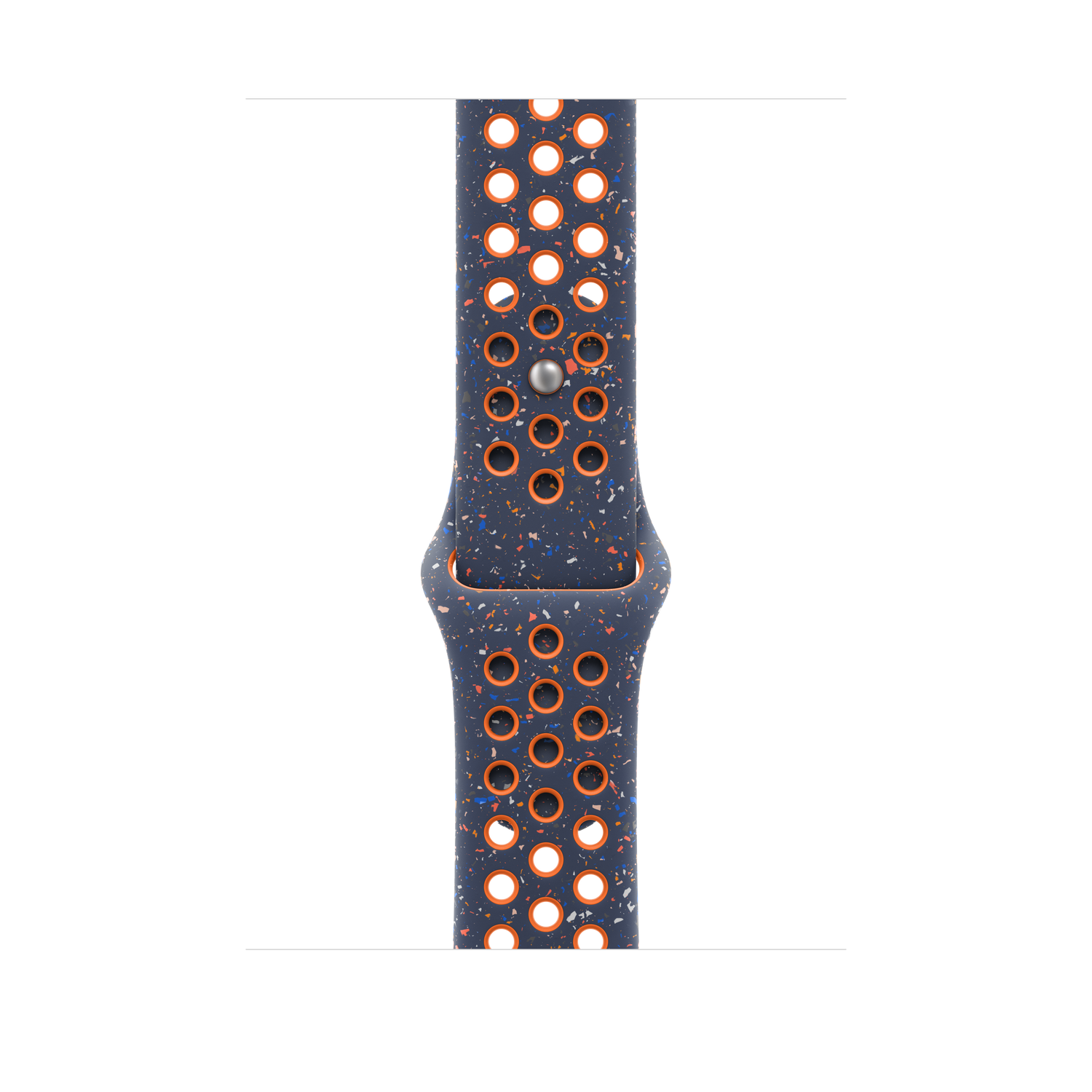 46mm Blue Flame Nike Sport Band - S/M