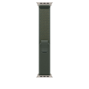 49mm Green Trail Loop  S/M - Natural Titanium Finish