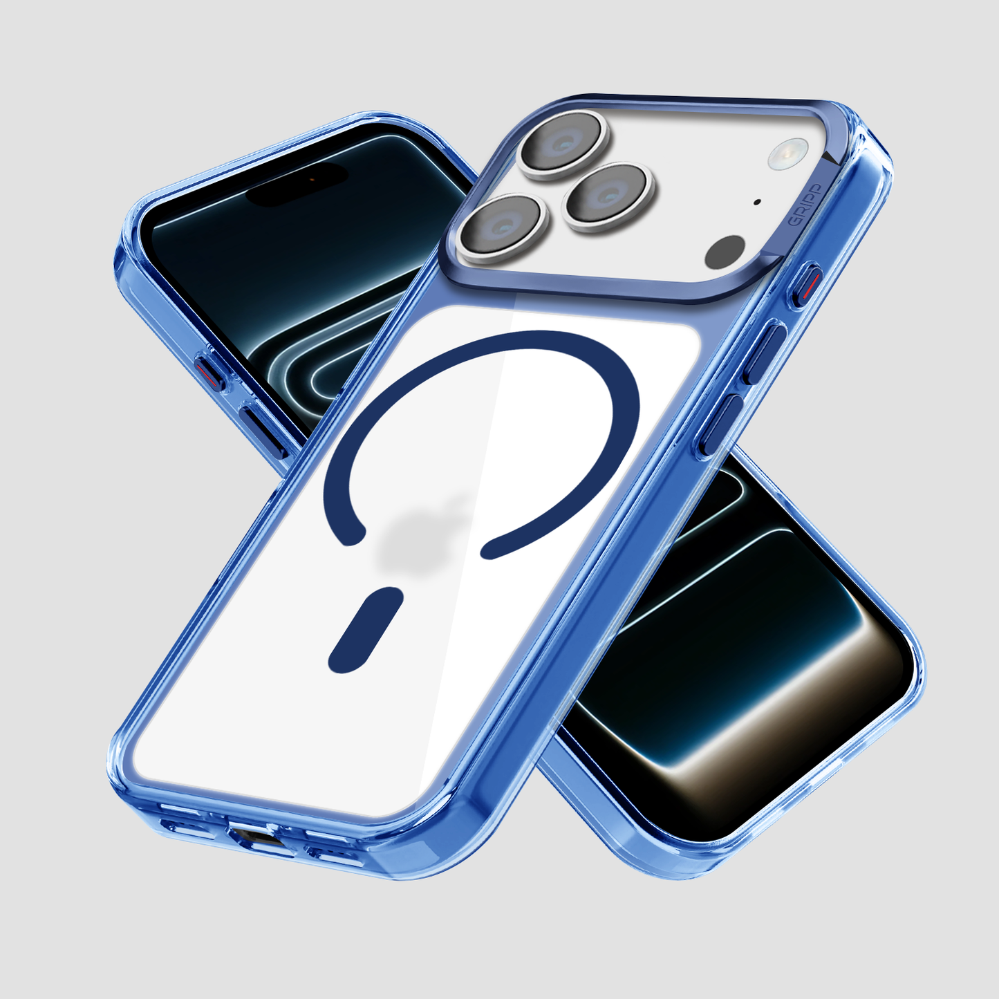 GRIPP STELR MS CASE IP17PRMAX-MIDNIT BLU