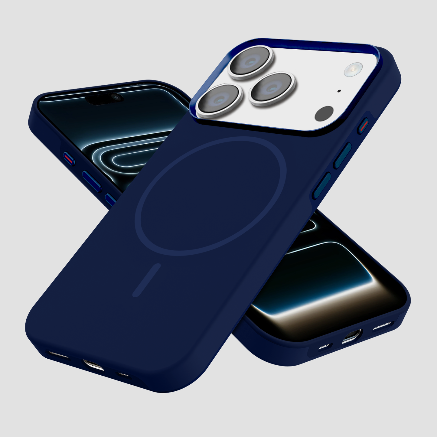 GRIPP TORRAS MS CASE IP17PRMX-MIDNIT BLU