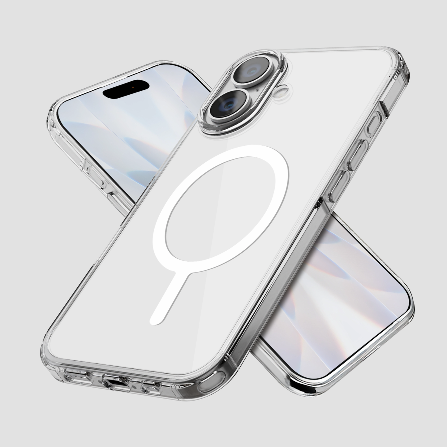 GRIPP CLR MS CASE IPH17 WHITE RING -CLR