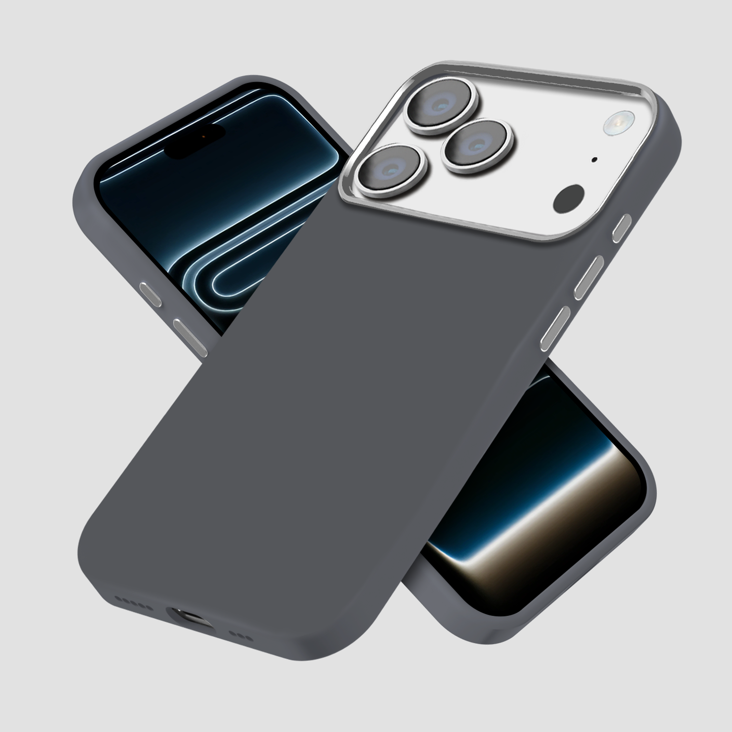 GRIPP RUBON MS CASE IPH17 PRO-MIST GREY
