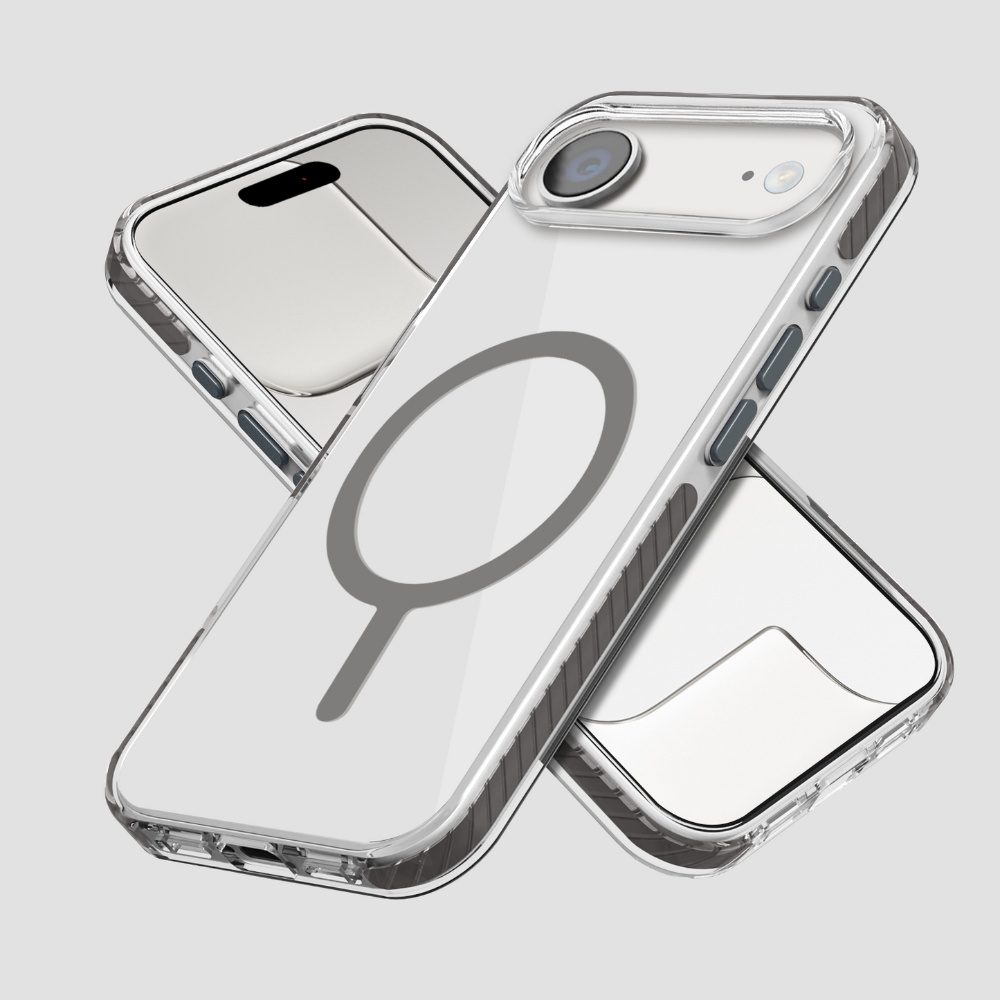 GRIPP COMBAT MS CASE IPH 17AIR-MIST GREY