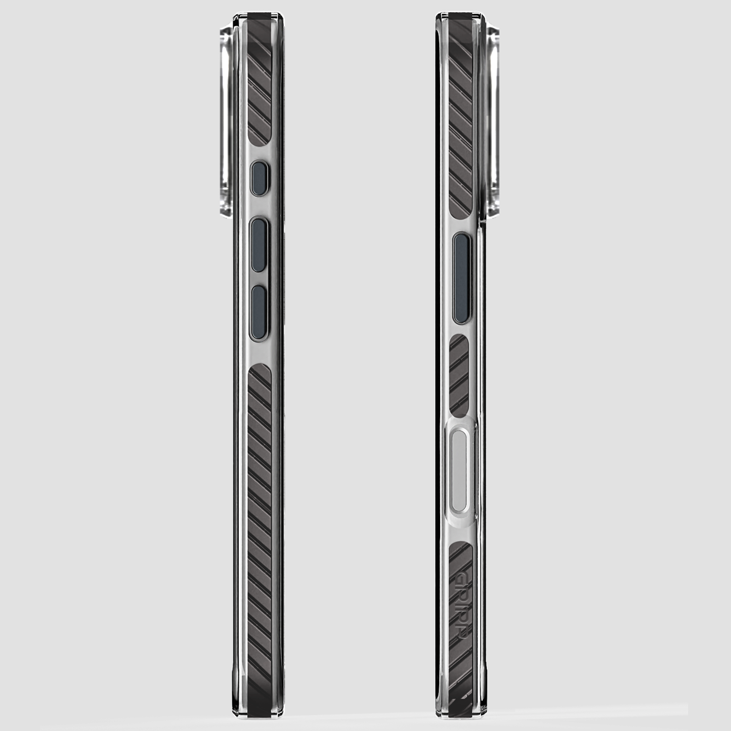 GRIPP COMBAT MS CASE IP17 PRO-MIST GREY