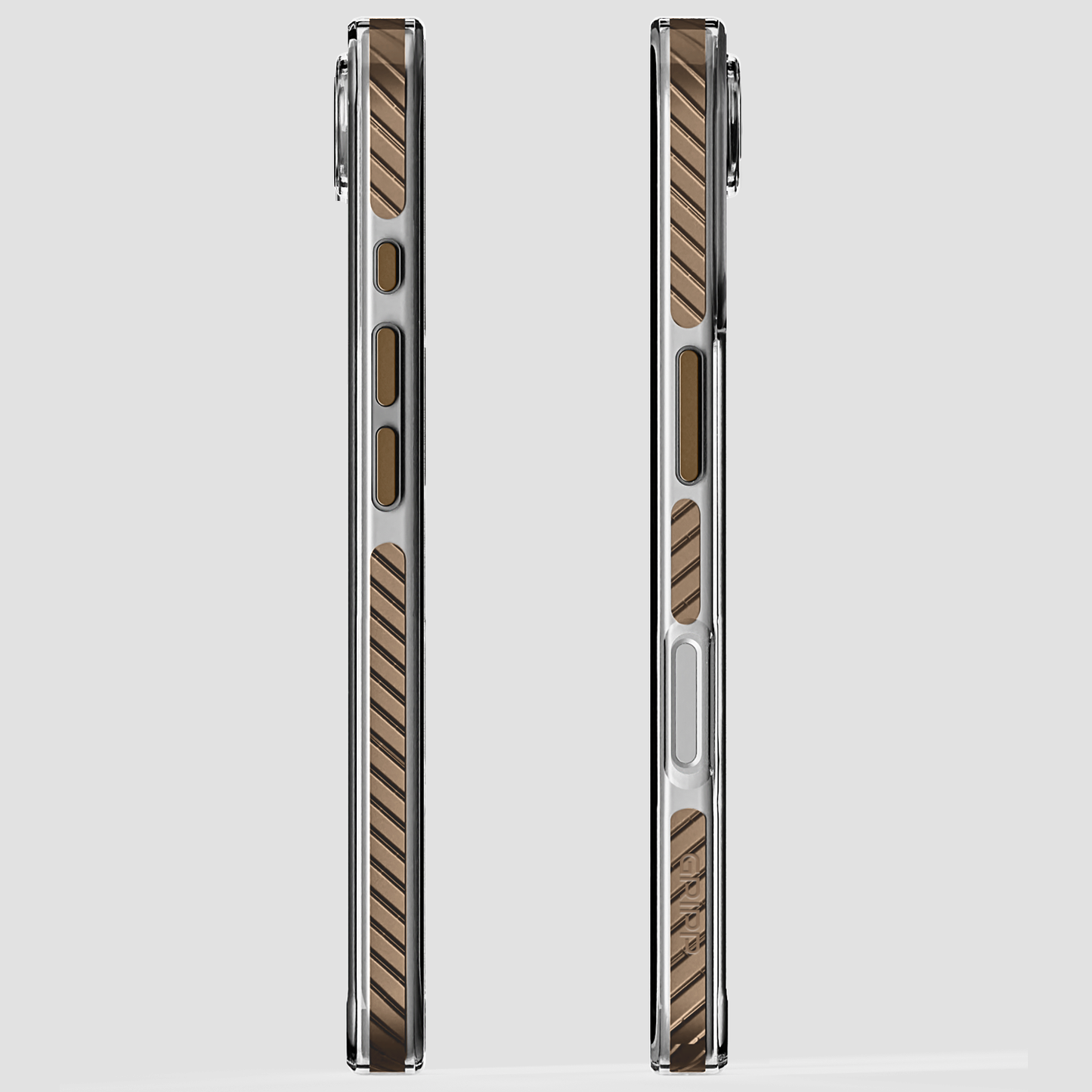 GRIPP COMBAT MS CASE  IPH 17AIR-DSRT GLD