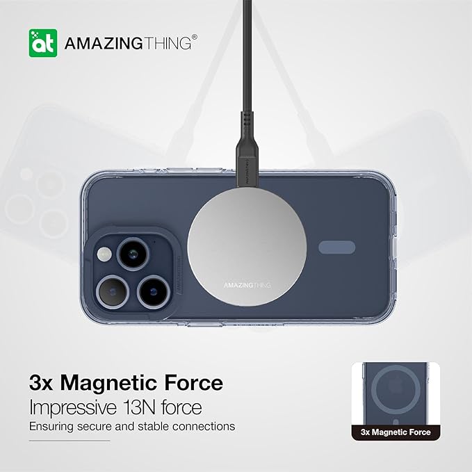 AmazingThings Titan Pro Magnetic Case for iPhone 15 Pro - Blue