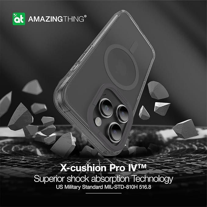 AmazingThings Titan Pro Magnetic Case for iPhone 15 Pro - Black