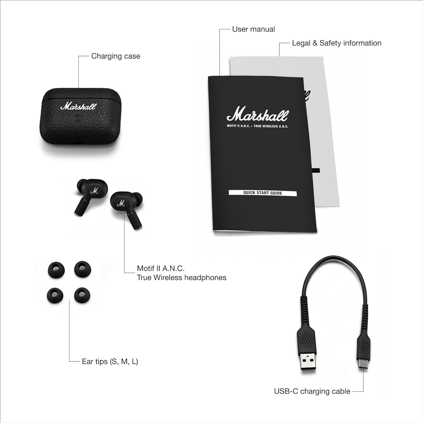 MARSHALL MOTIF II ANC TWS