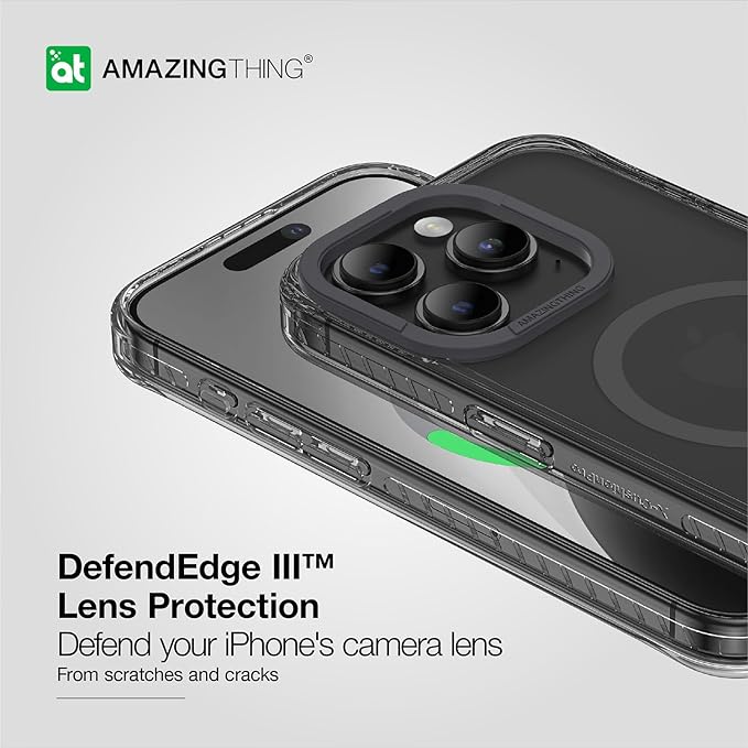 AmazingThings Titan Pro Magnetic Case for iPhone 15 Pro - Black