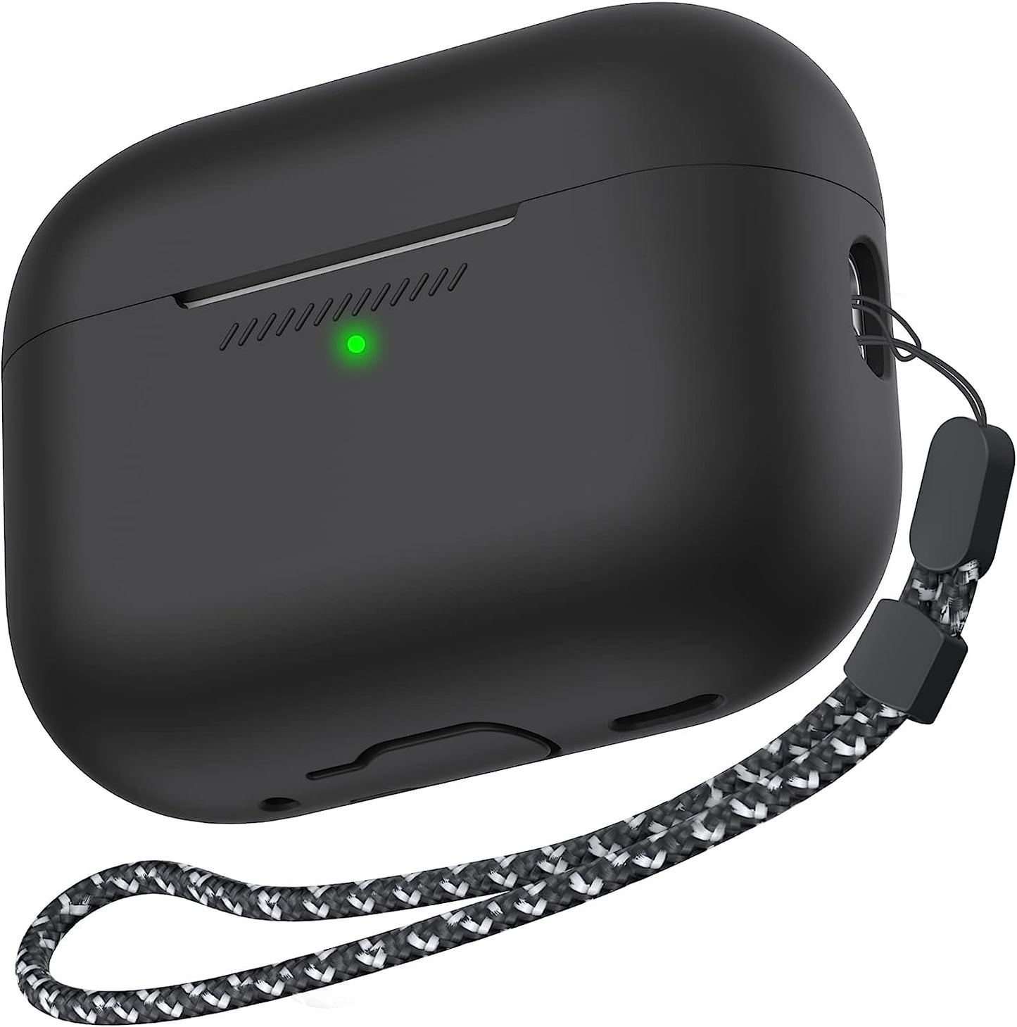 Aha Premium Silicone Case For Airpods Pro 2 - Black