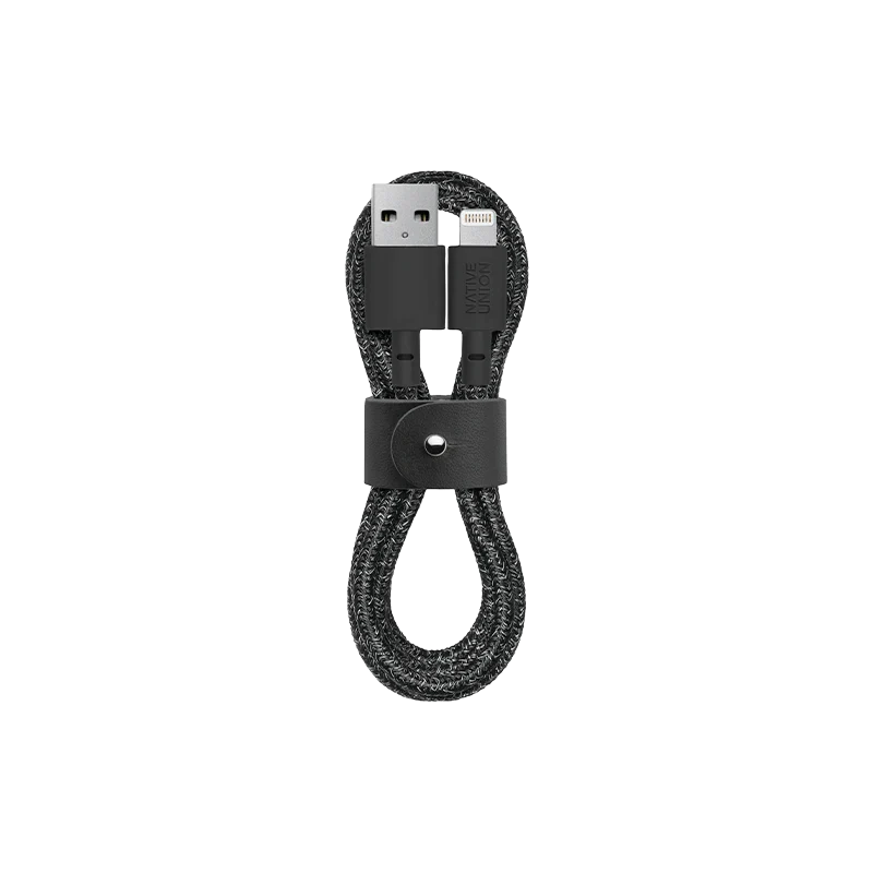 BELT CABLE-KV-LIGHTNING-COSMOS BLK(1.2M)