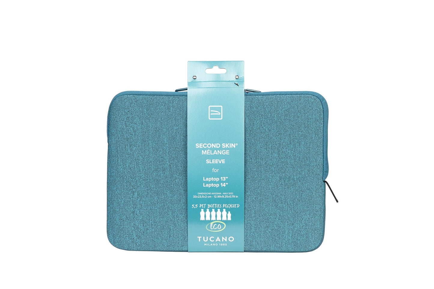 Tucano Melange Sleeve 13/14"-Sky Blue