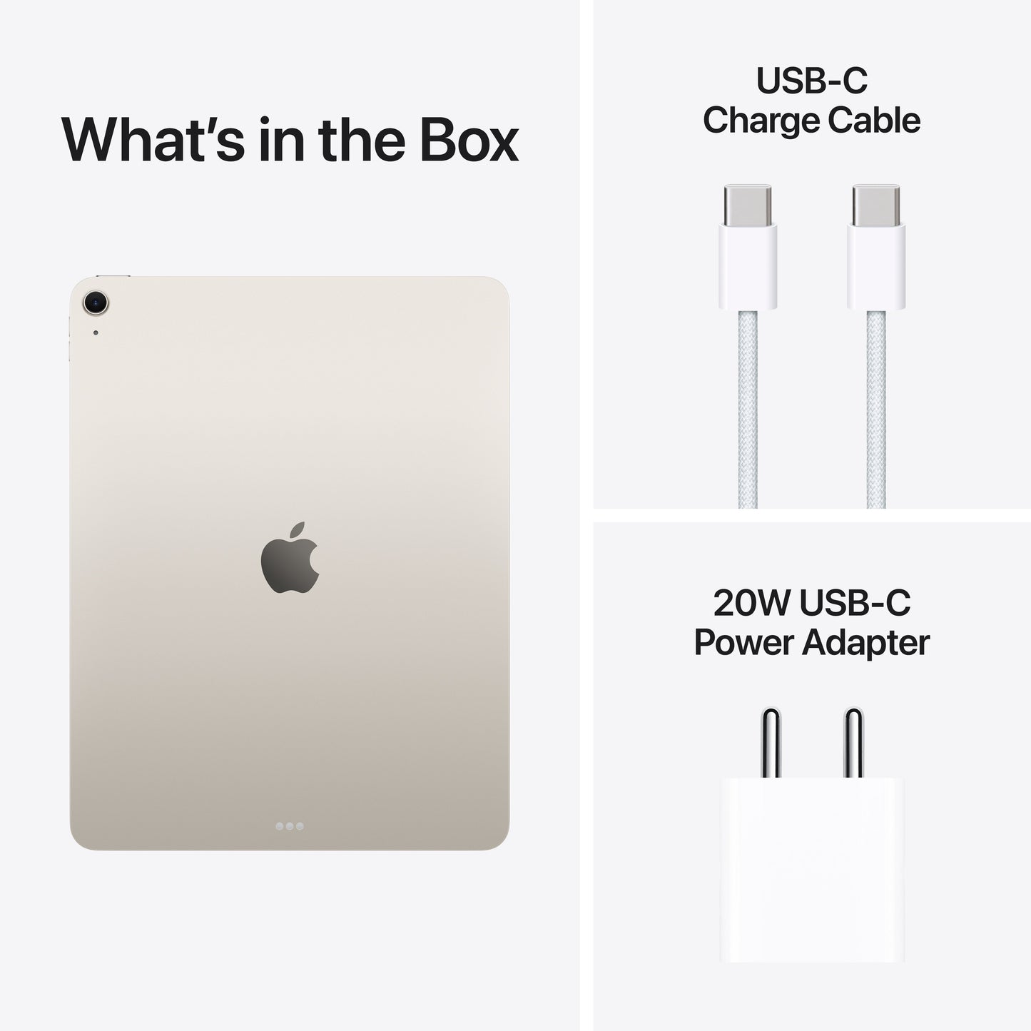 13-inch iPad Air Wi-Fi 1TB - Starlight (M3)