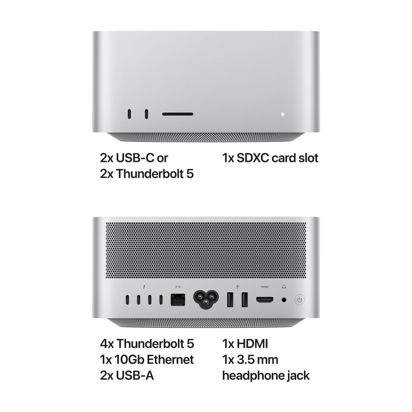 Mac Studio: Apple M4 Max chip with 14?core CPU and 32?core GPU, 512GB SSD