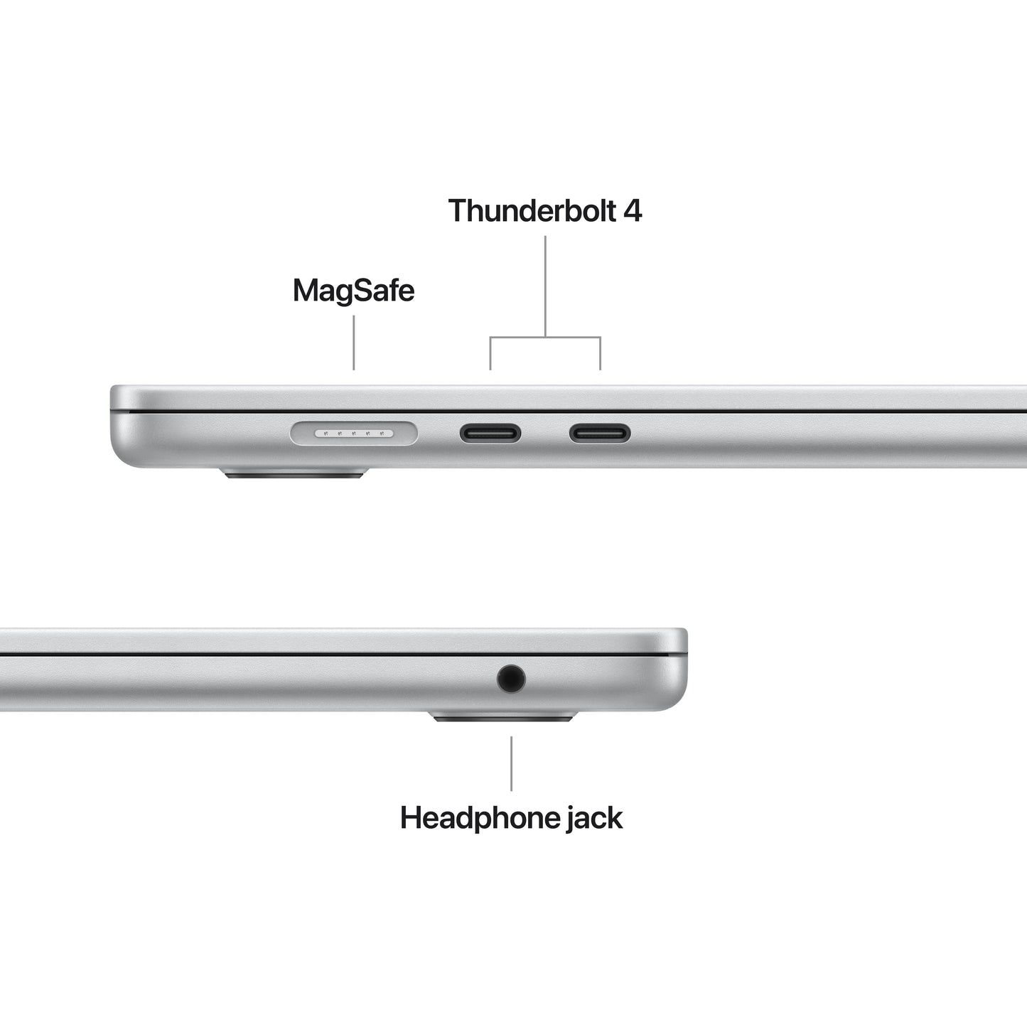 15-inch MacBook Air: Apple M4 chip with 10-core CPU and 10-core GPU, 256GB SSD - Silver