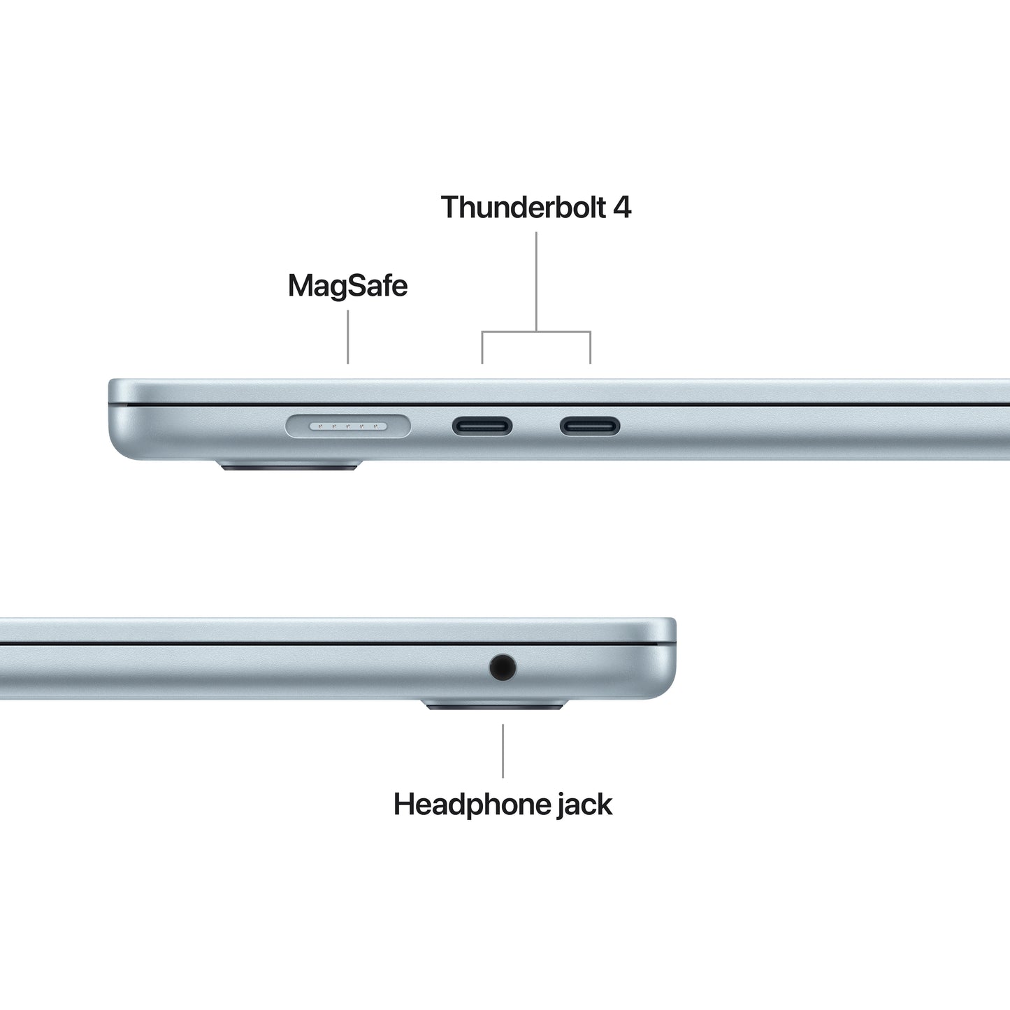 15-inch MacBook Air: Apple M4 chip with 10-core CPU and 10-core GPU, 256GB SSD - Sky Blue