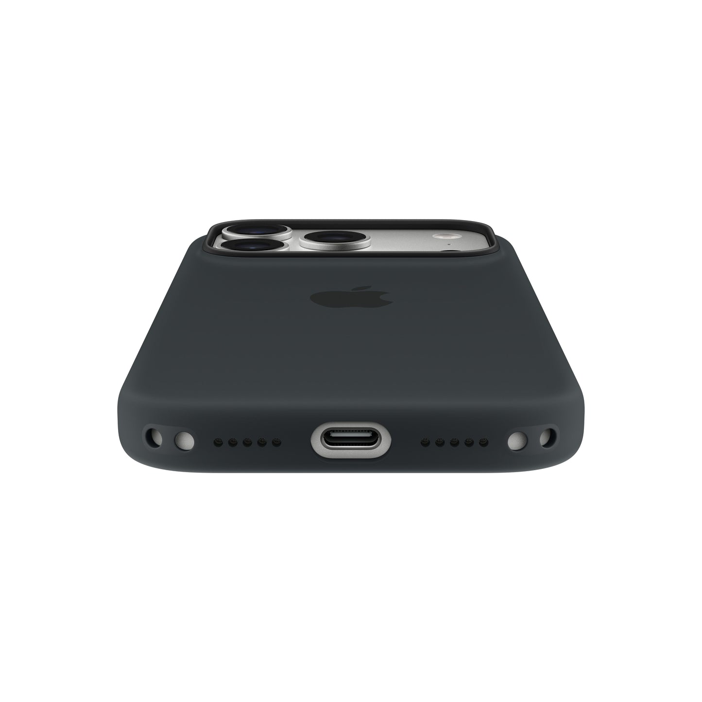 iPhone 17 Pro Silicone Case with MagSafe – Black
