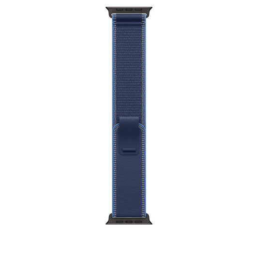 49mm Blue/Bright Blue Trail Loop - M/L - Black Titanium Finish