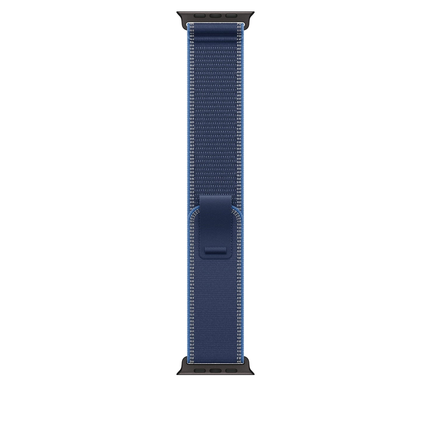 49mm Blue/Bright Blue Trail Loop - S/M - Black Titanium Finish