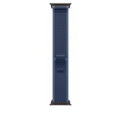 49mm Blue/Bright Blue Trail Loop - S/M - Black Titanium Finish