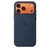 iPhone 17 Pro Max Silicone Case with MagSafe – Midnight