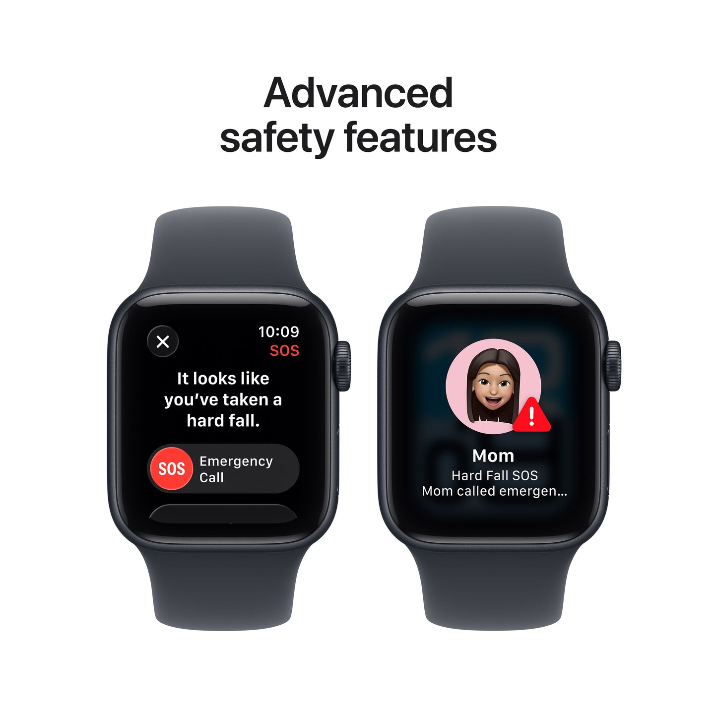 Apple Watch SE 3 GPS 40mm Midnight Aluminium Case with Midnight Sport Band - M/L