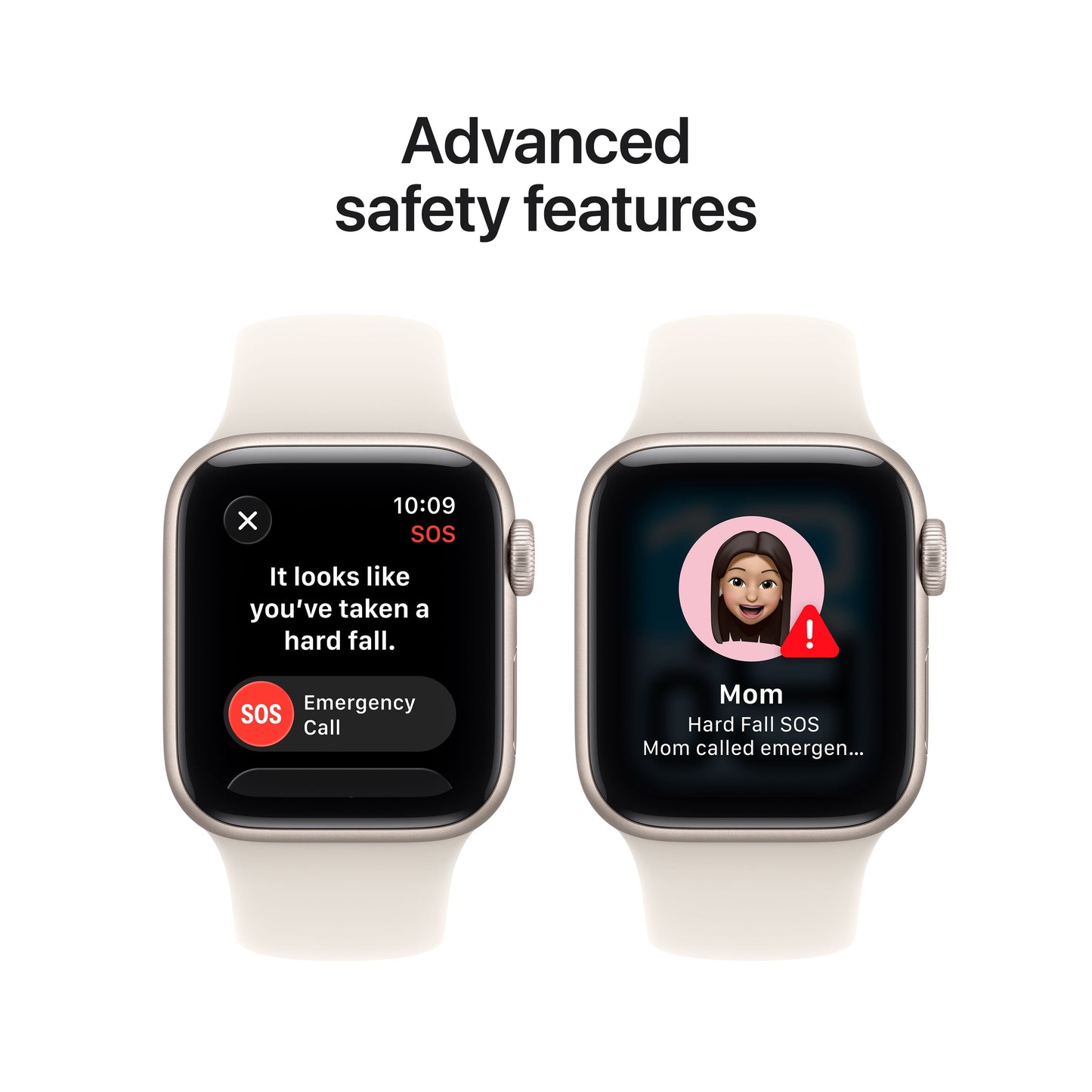 Apple Watch SE 3 GPS 40mm Starlight Aluminium Case with Starlight Sport Band - S/M