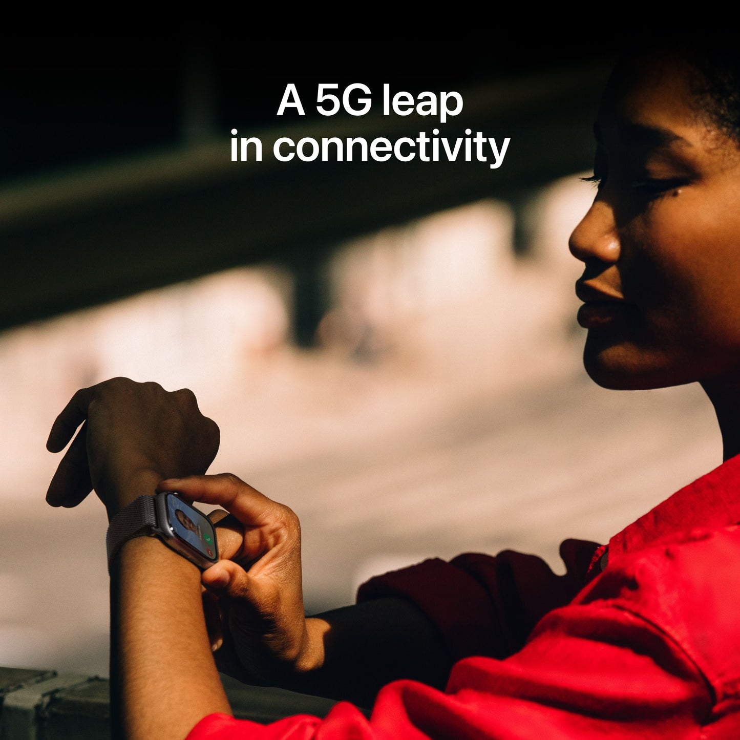 Apple Watch Series 11 GPS + Cellular 46mm Slate Titanium Case with Black Sport Band - M/L