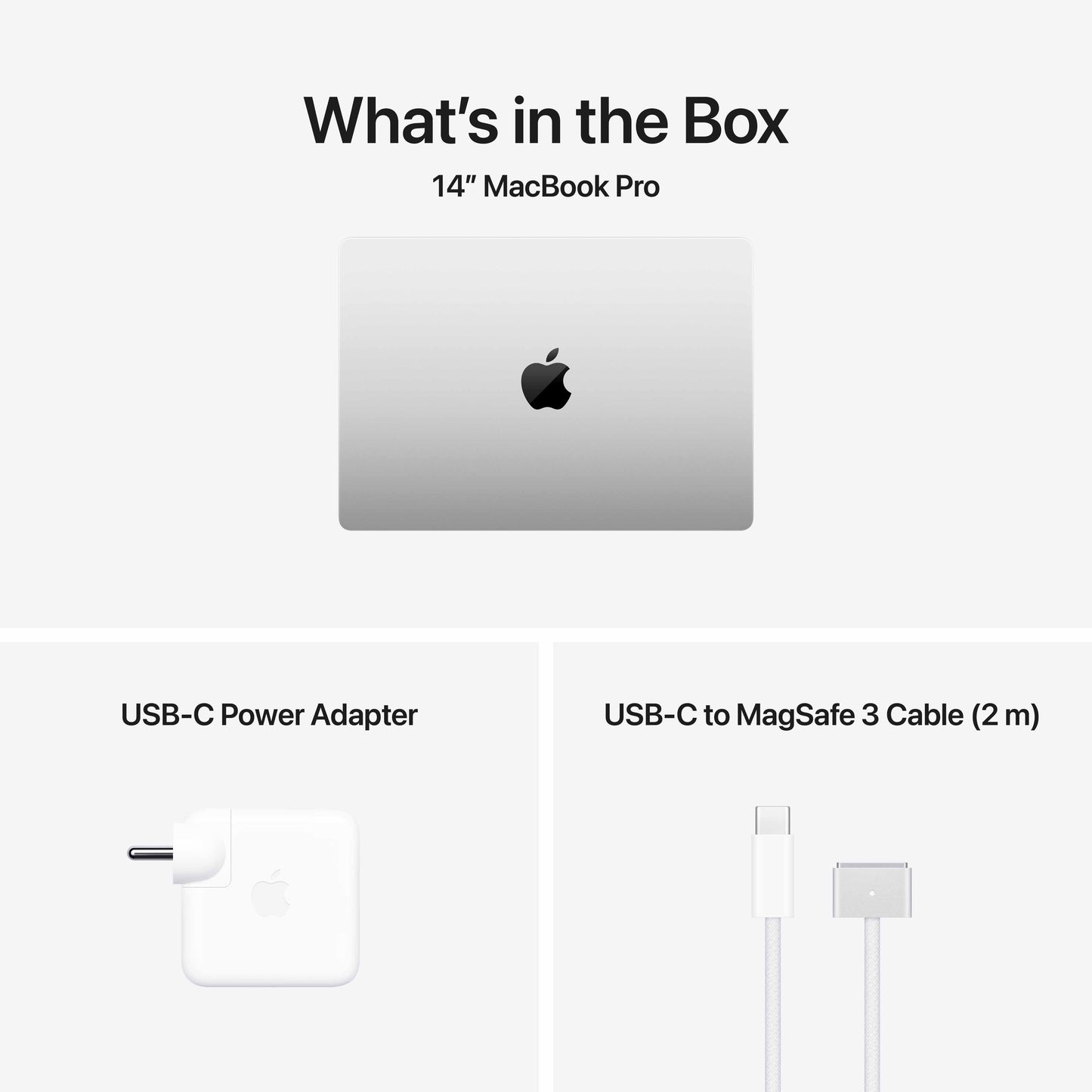 14-inch MacBook Pro: Apple M5 chip with 10-core CPU and 10-core GPU, 512GB SSD - Silver
