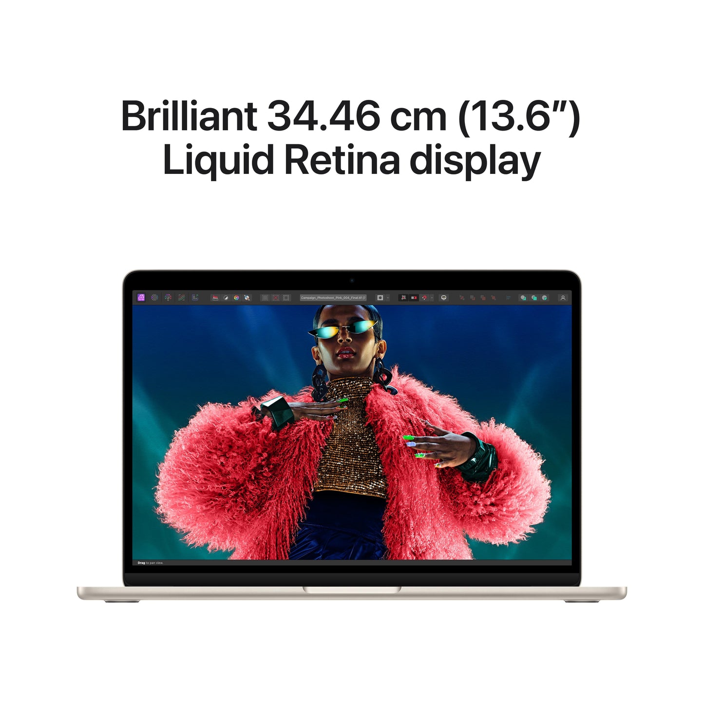 13-inch MacBook Air: Apple M3 chip with 8?core CPU and 8?core GPU, 256GB SSD - Starlight