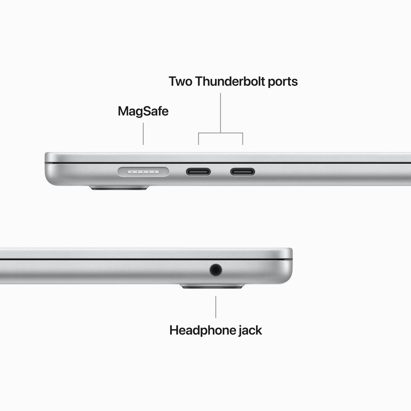 15-inch MacBook Air: Apple M2 chip with 8-core CPU and 10-core GPU, 512GB SSD - Silver