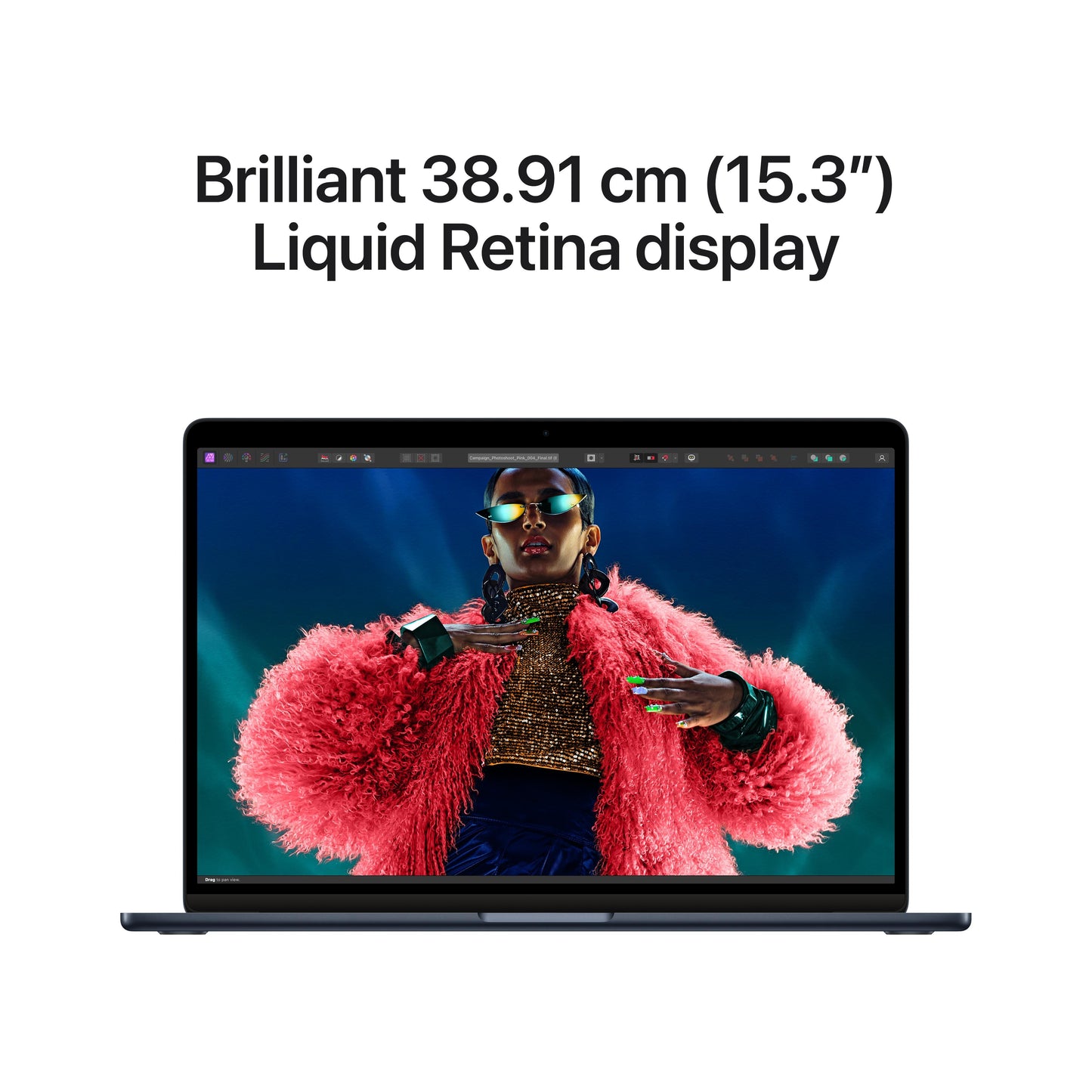 15-inch MacBook Air: Apple M3 chip with 8?core CPU and 10?core GPU, 256GB SSD - Midnight