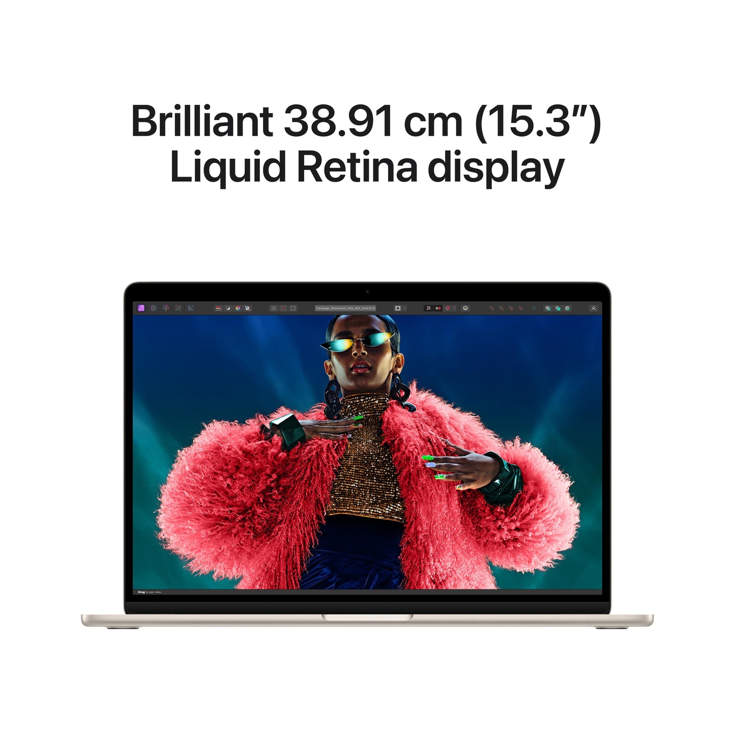 15-inch MacBook Air: Apple M3 chip with 8?core CPU and 10?core GPU, 256GB SSD - Starlight
