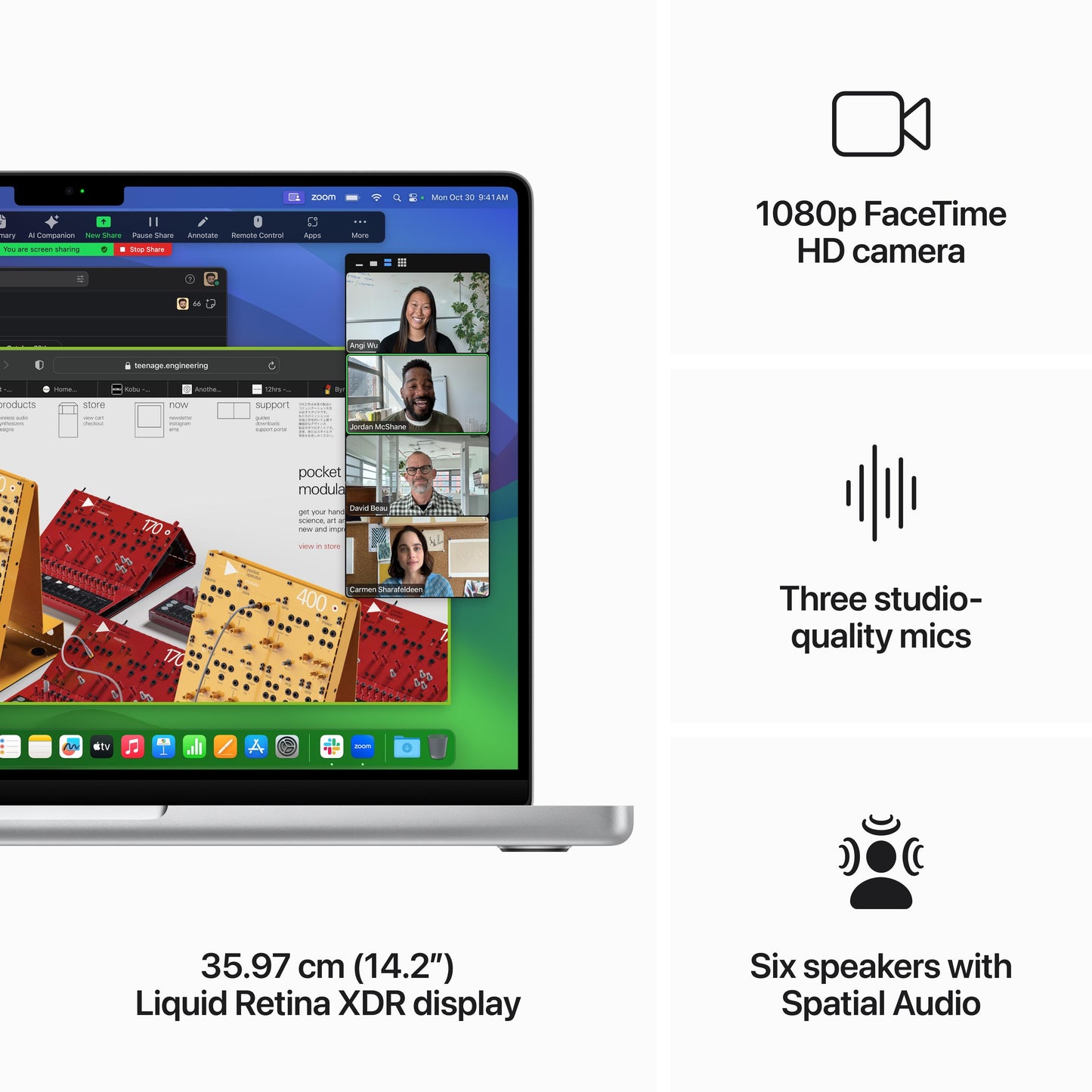 14-inch MacBook Pro: Apple M3 Max chip with 14?core CPU and 30?core GPU, 1TB SSD - Silver