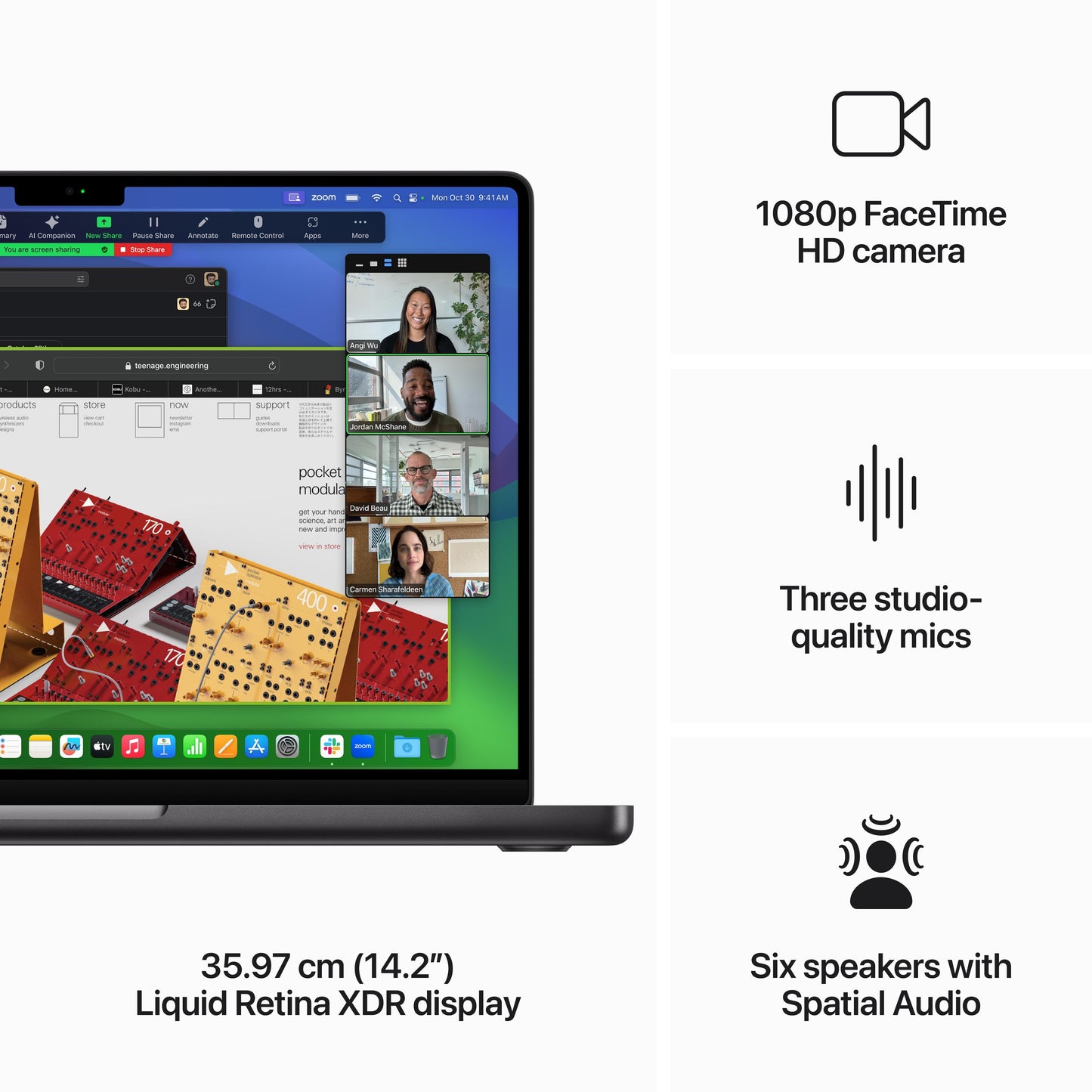 14-inch MacBook Pro: Apple M3 Pro chip with 12?core CPU and 18?core GPU, 1TB SSD - Space Black