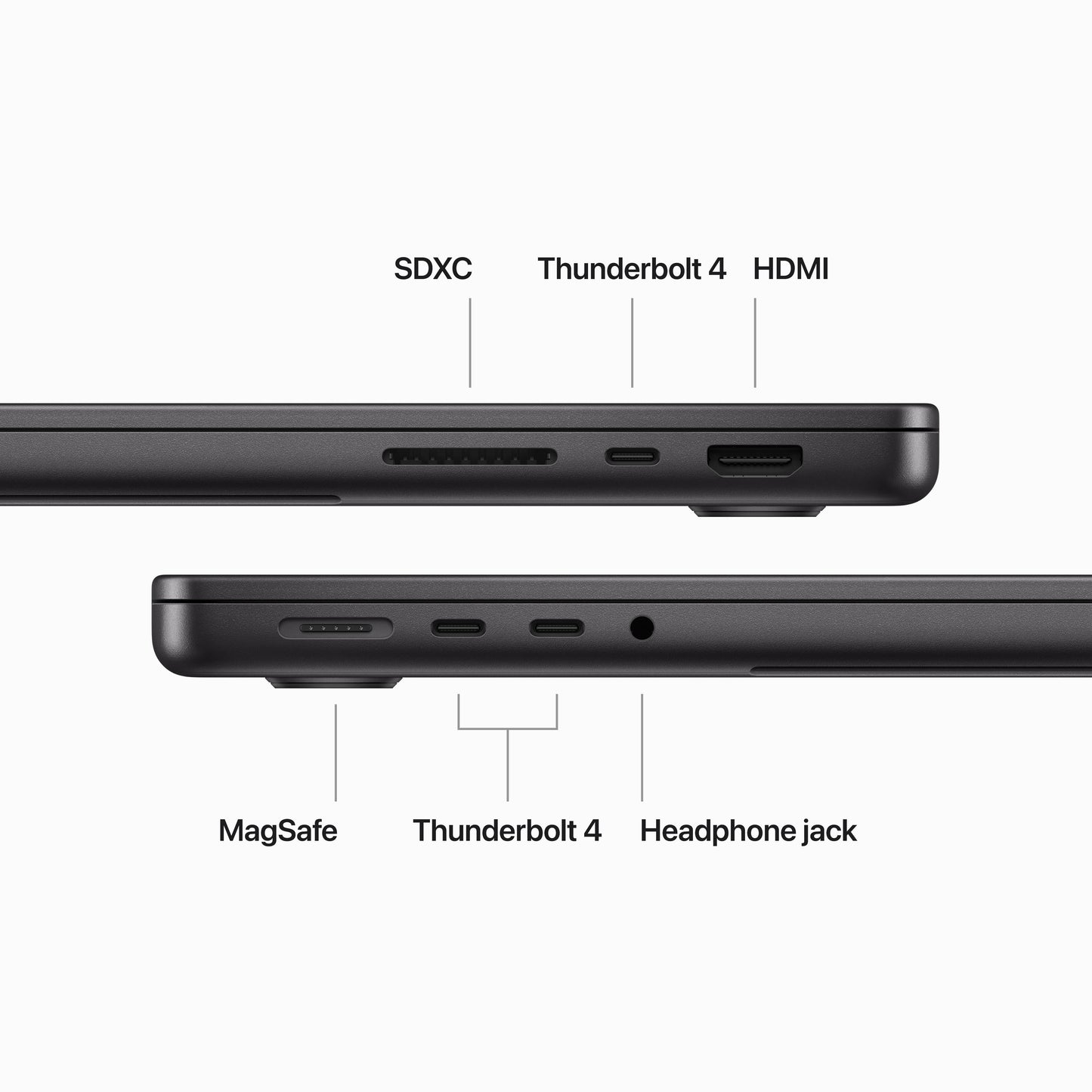 14-inch MacBook Pro: Apple M3 Pro chip with 12?core CPU and 18?core GPU, 1TB SSD - Space Black