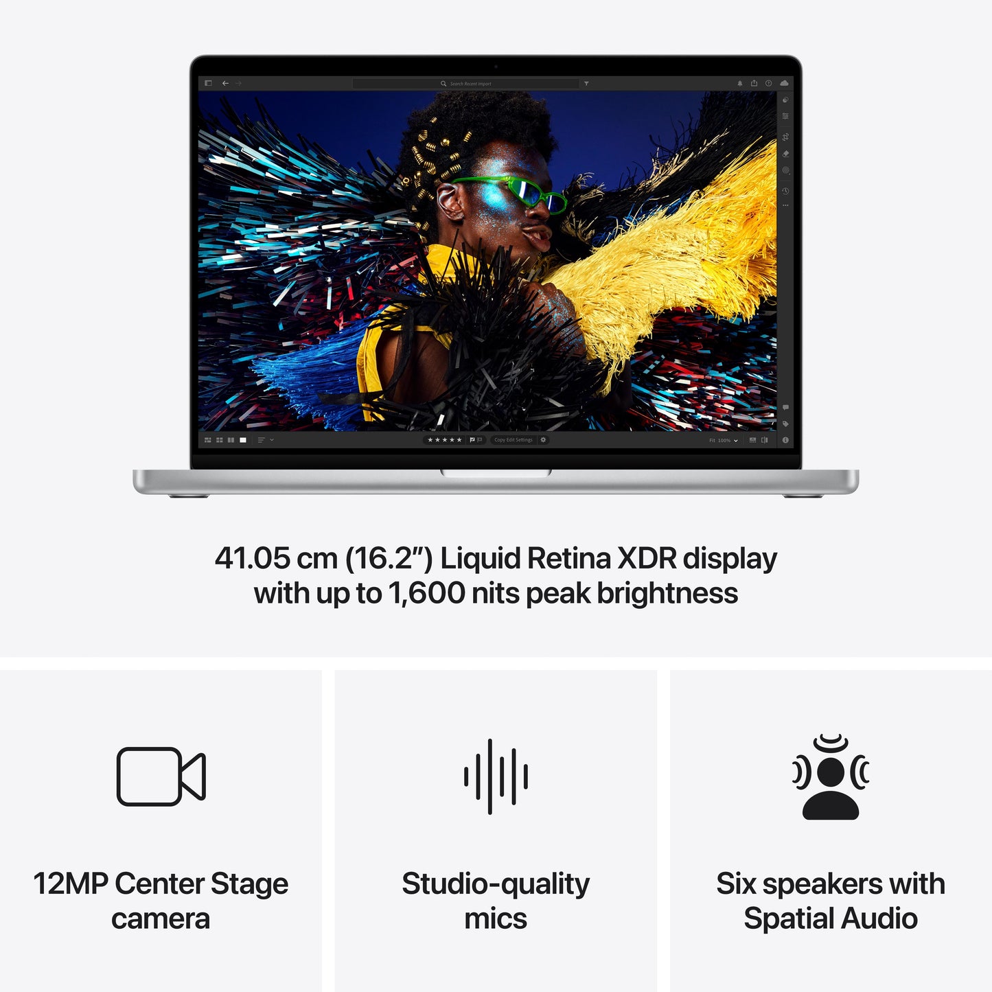 16-inch MacBook Pro: Apple M4 Max chip with 16?core CPU and 40?core GPU, 1TB SSD - Silver