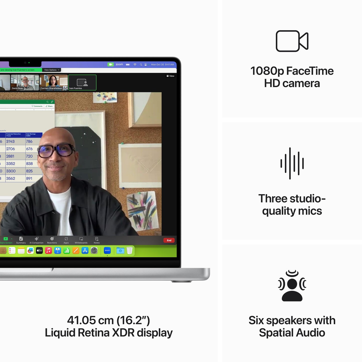 16-inch MacBook Pro: Apple M3 Max chip with 14?core CPU and 30?core GPU, 1TB SSD - Silver