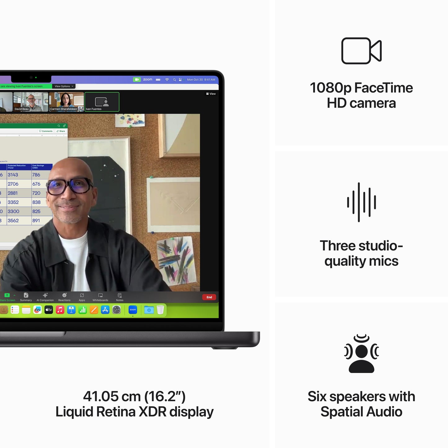 16-inch MacBook Pro: Apple M3 Pro chip with 12?core CPU and 18?core GPU, 512GB SSD - Space Black