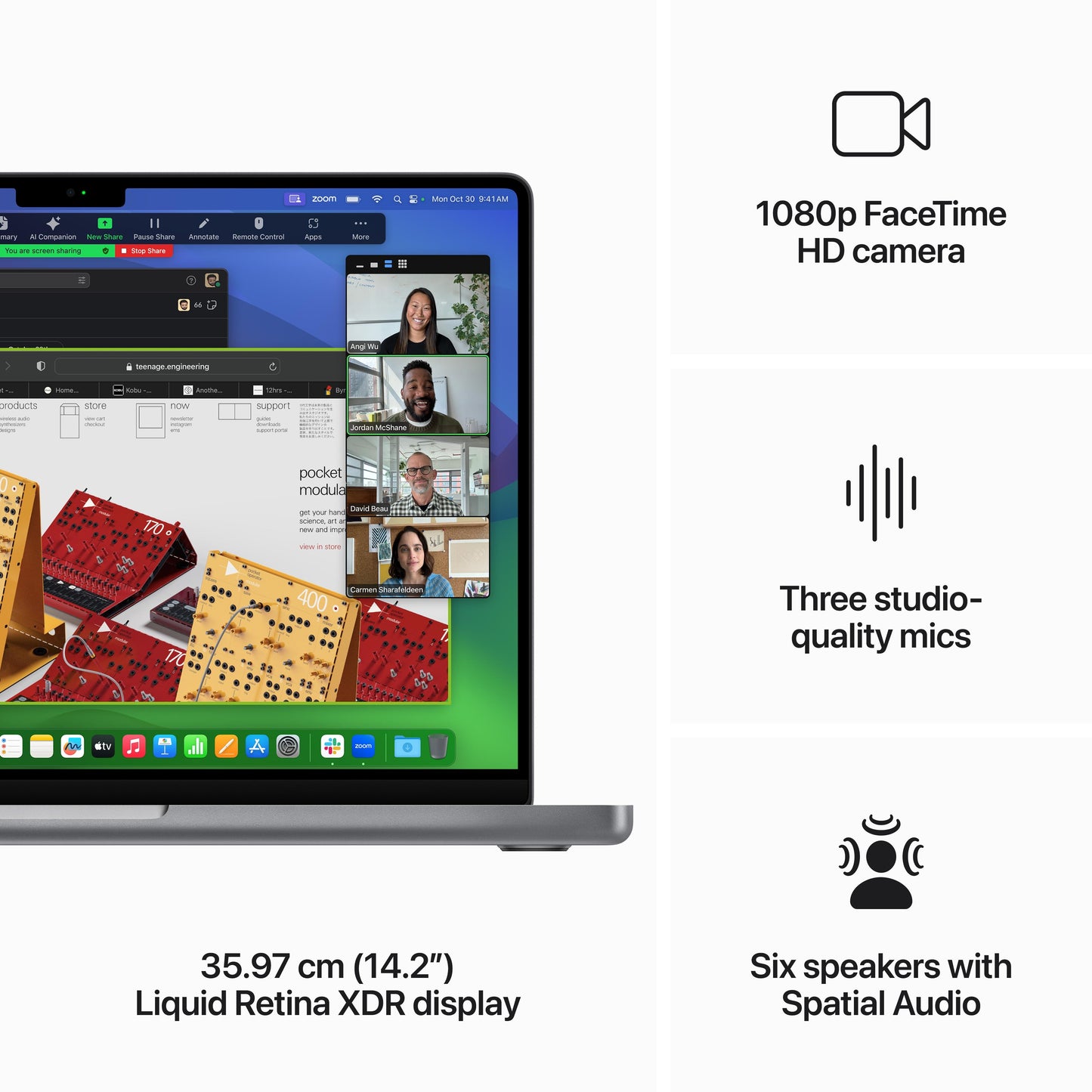 14-inch MacBook Pro: Apple M3 chip with 8?core CPU and 10?core GPU, 512GB SSD - Space Grey