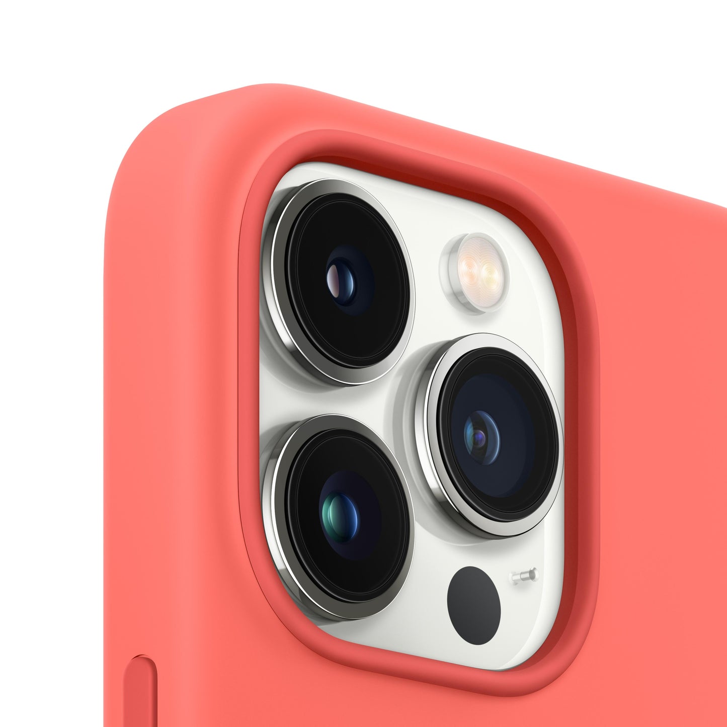 iPhone 13 Pro Max Silicone Case with MagSafe-Pink Pomelo