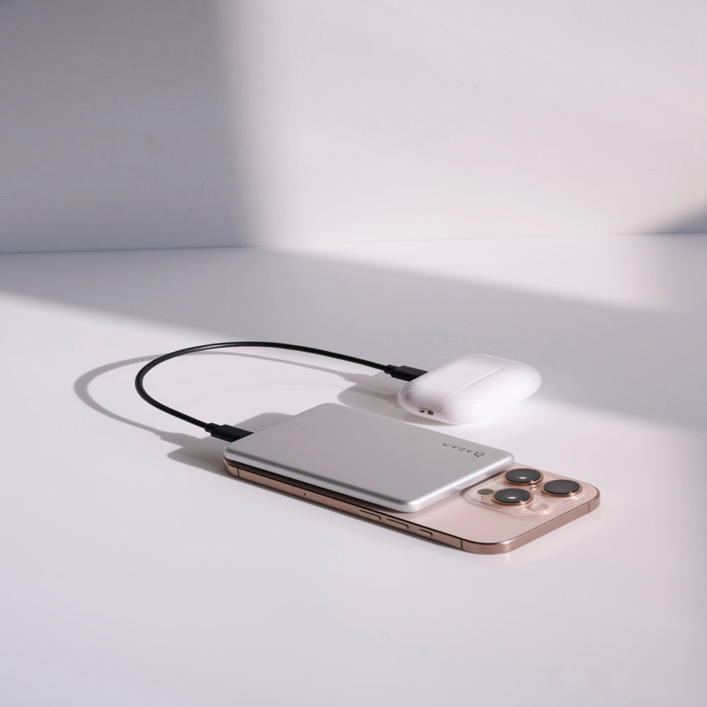 VIONTA L10 - Ultra Slim Power Bank - 10000mAh - Black